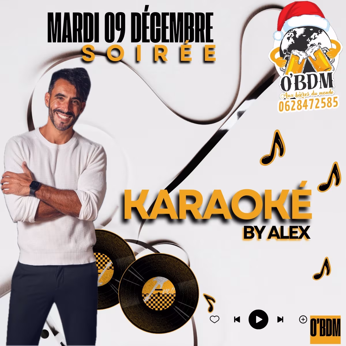 Affiche de 09/12 Soirée Karaoke by Alex