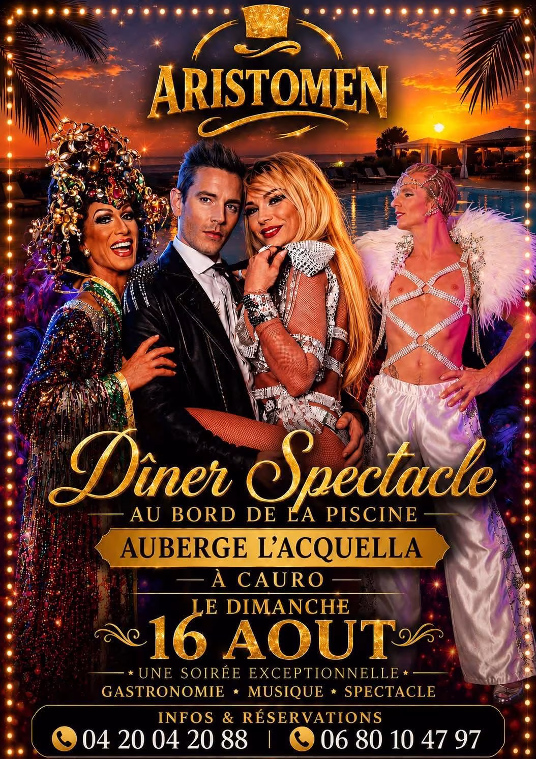 Affiche de ARISTOMEN Dîner Spectacle