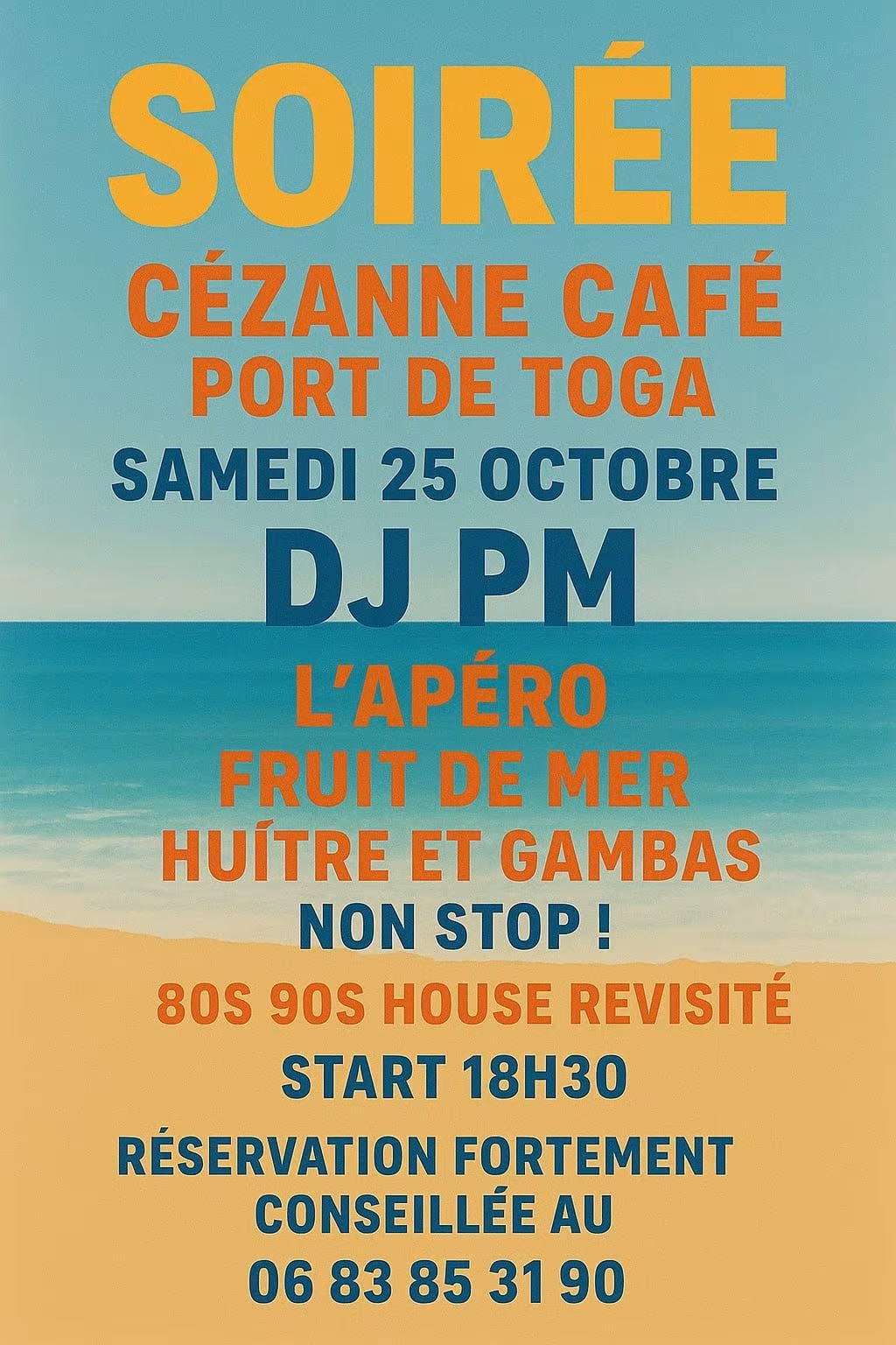 Affiche de Cezanne Café
