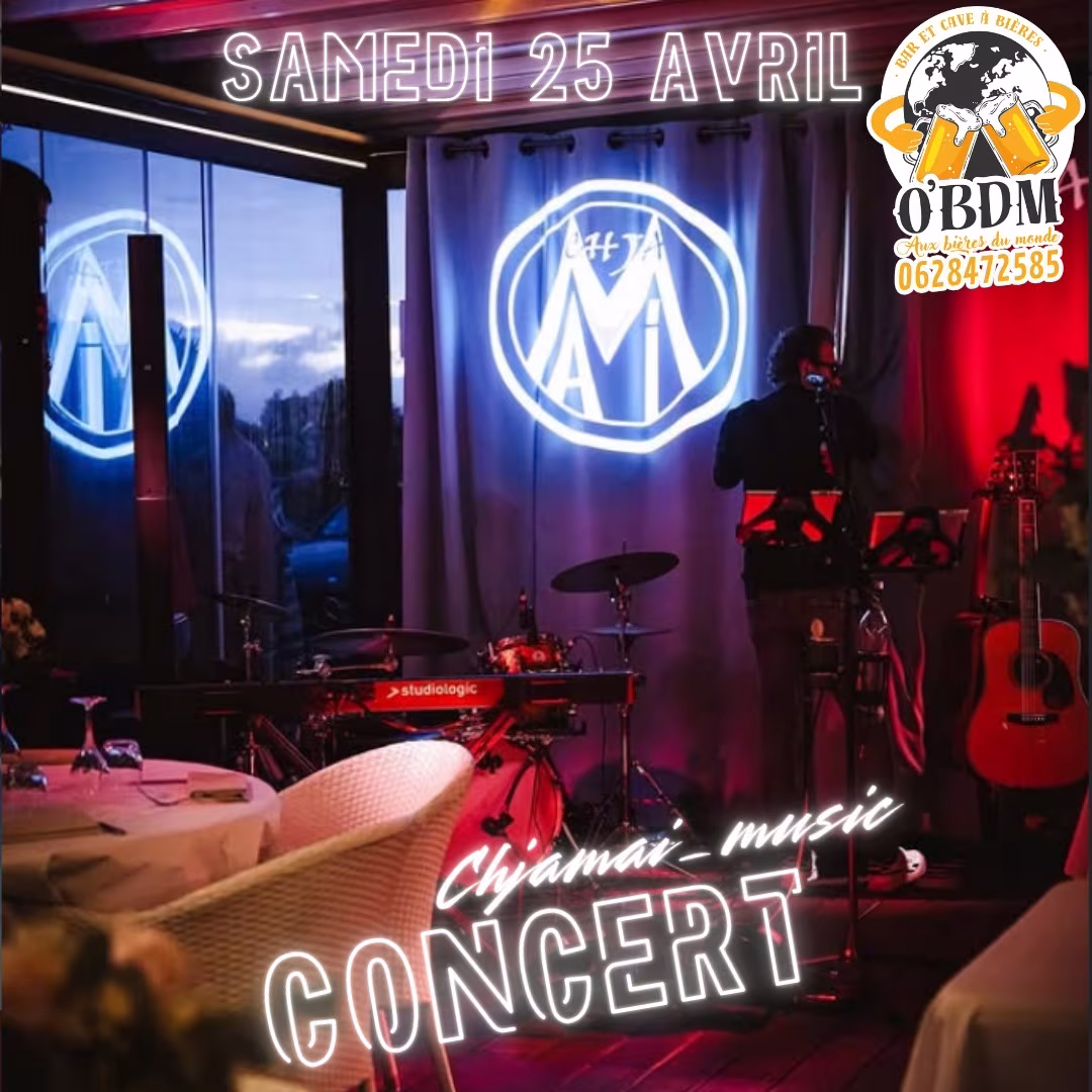 Affiche de Concert Live Chjamai Music