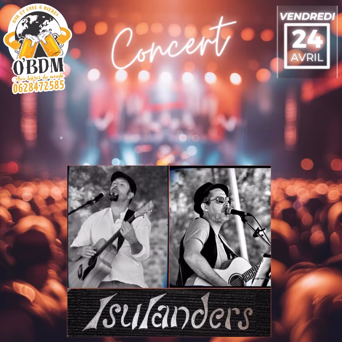 Affiche de Concert Live I Sulanders