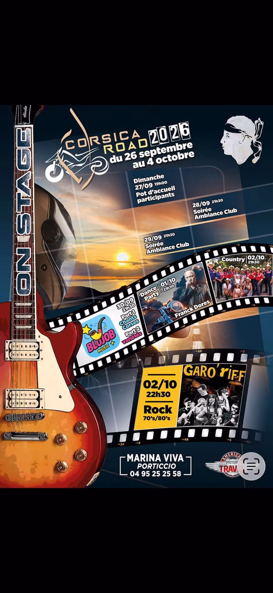 Affiche de CORSICA ROAD 2026 (Blojob)