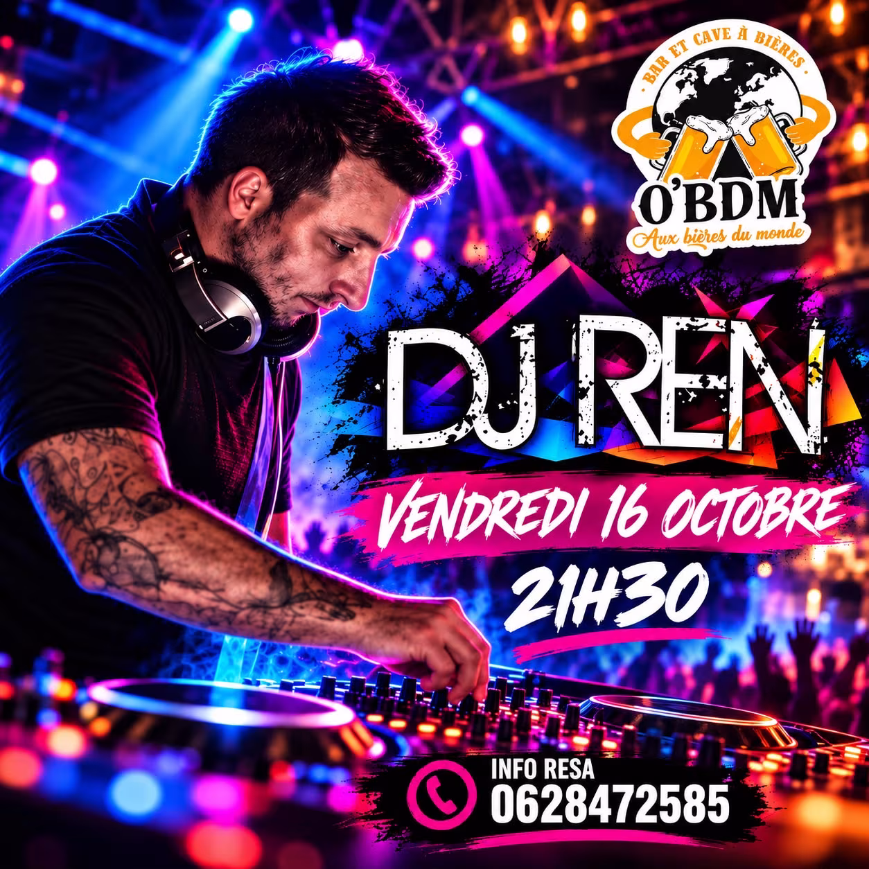 Affiche de DJ REN
