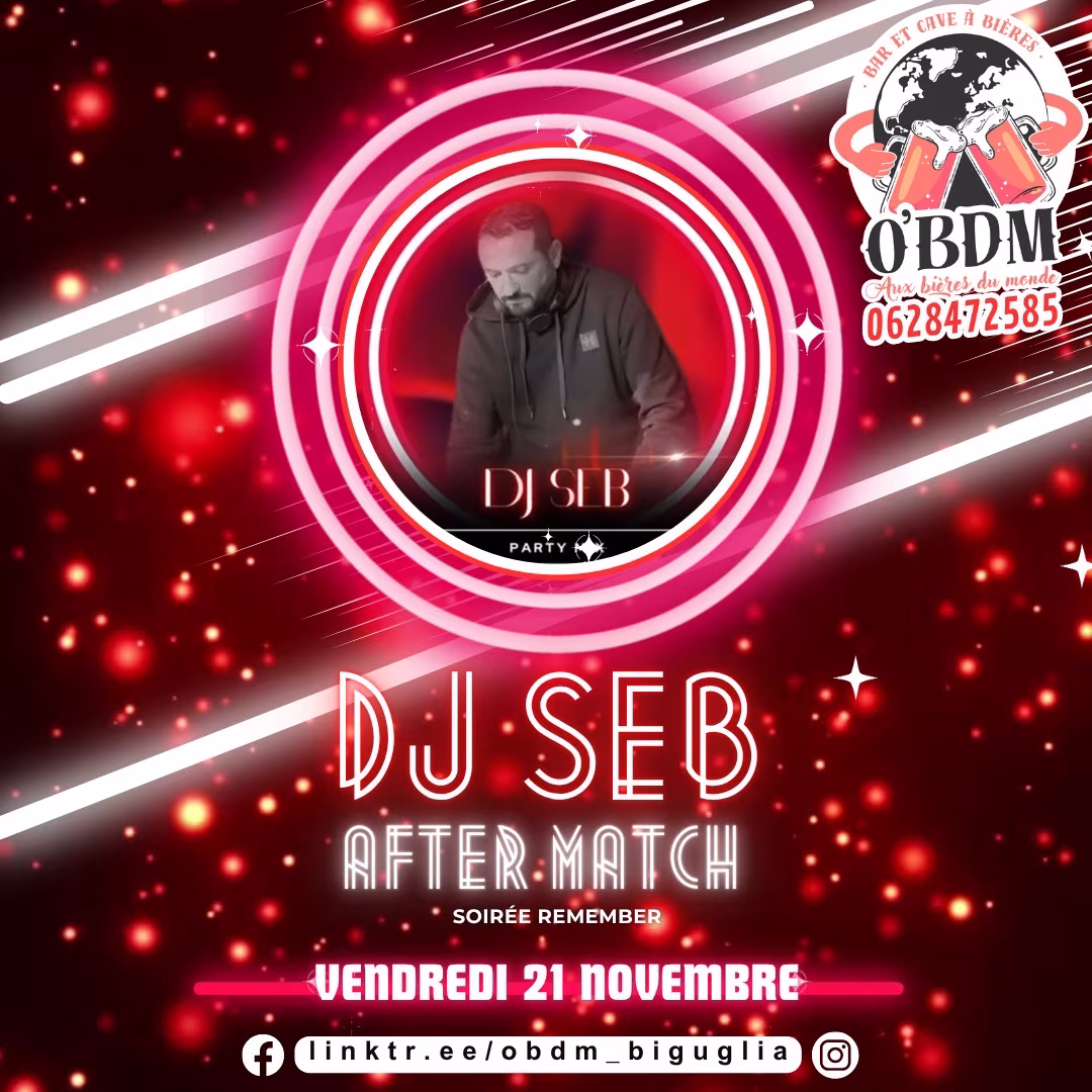 Affiche de -𝕍𝕖𝕟𝕕𝕣𝕖𝕕𝕚 𝟚𝟙 ℕ𝕠𝕧𝕖𝕞𝕓𝕣𝕖 Dj Set Dj Seb