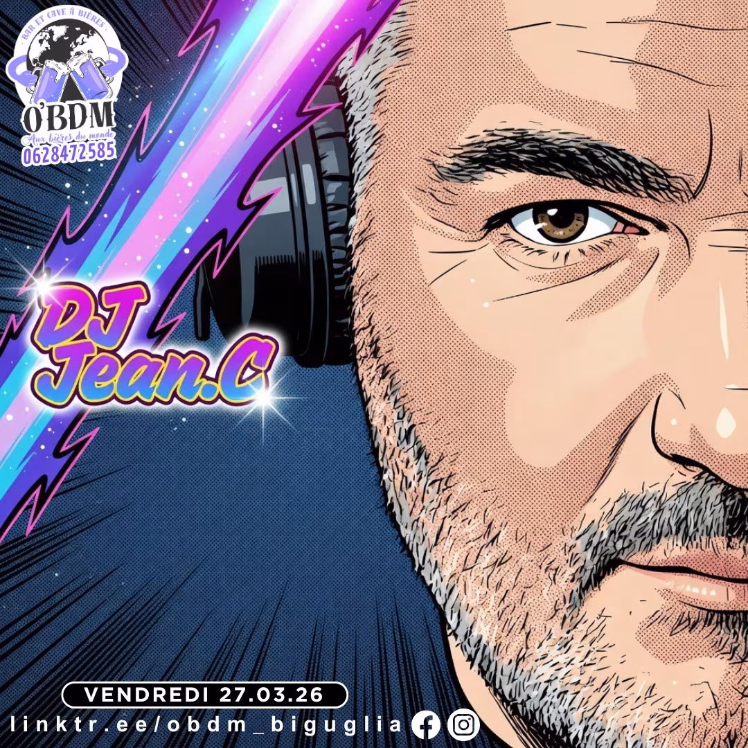 Affiche de Dj Set Jean.C by O'BDM