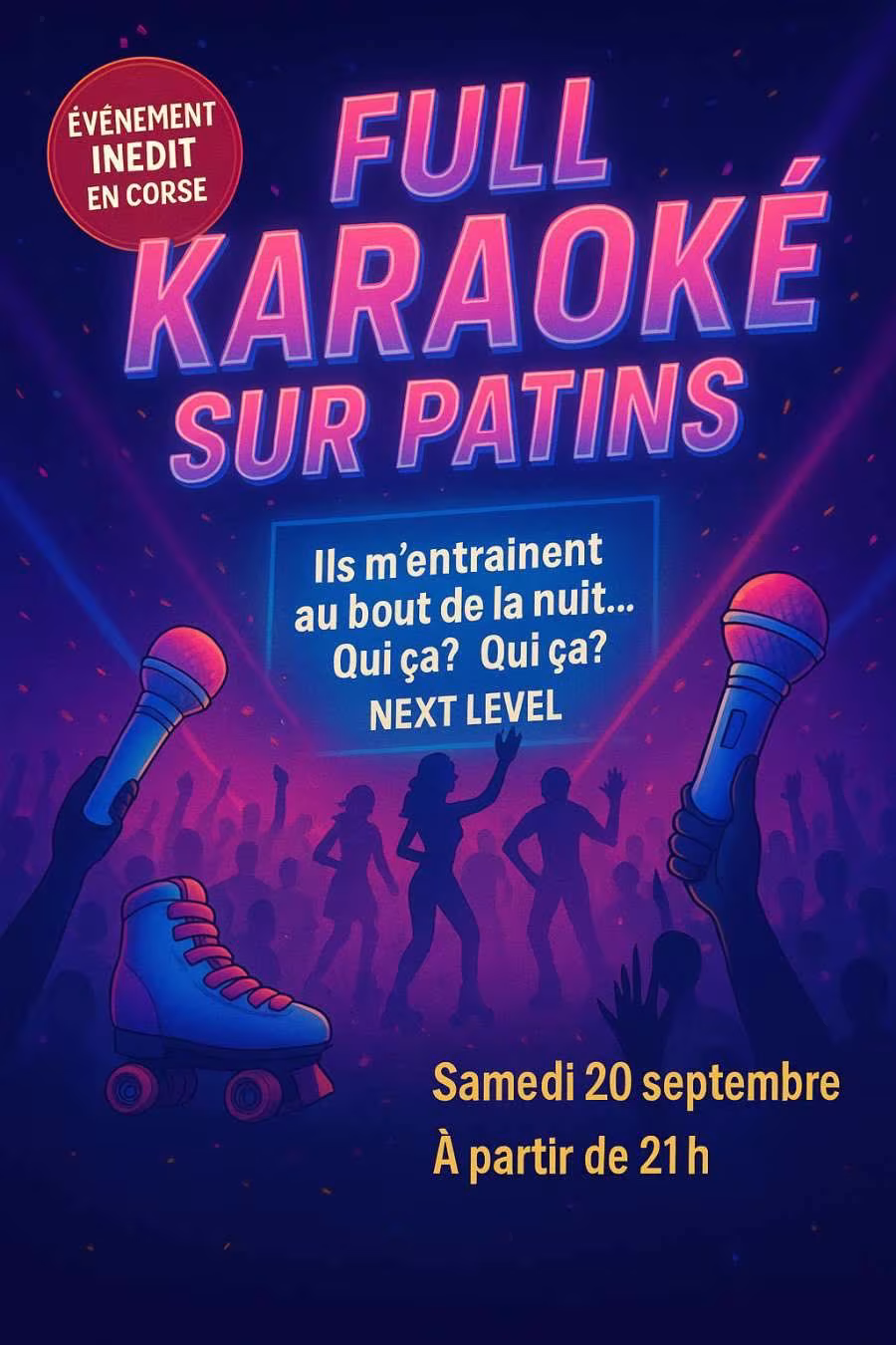 Affiche de FULL KARAOKÉ SUR PATINS