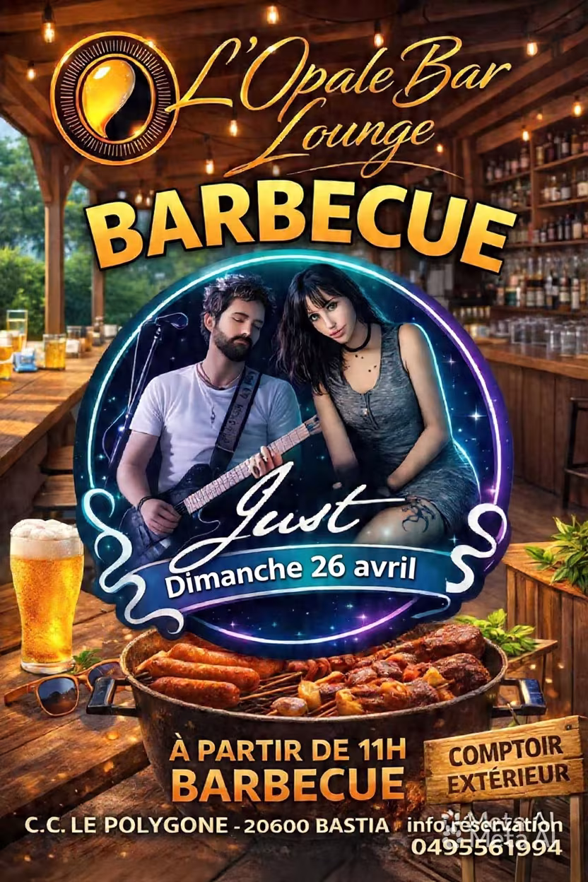 Affiche de Journée barbecue / live music