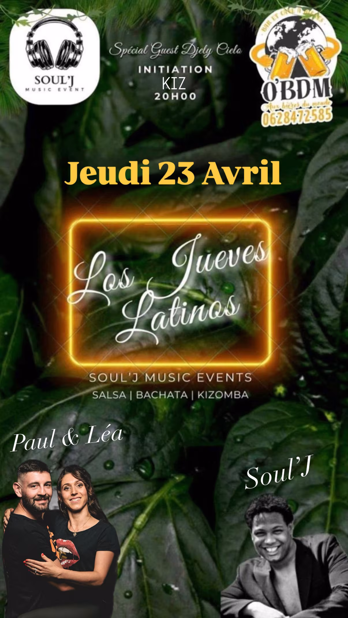 Affiche de LOS JUEVES LATINO by Soul’J