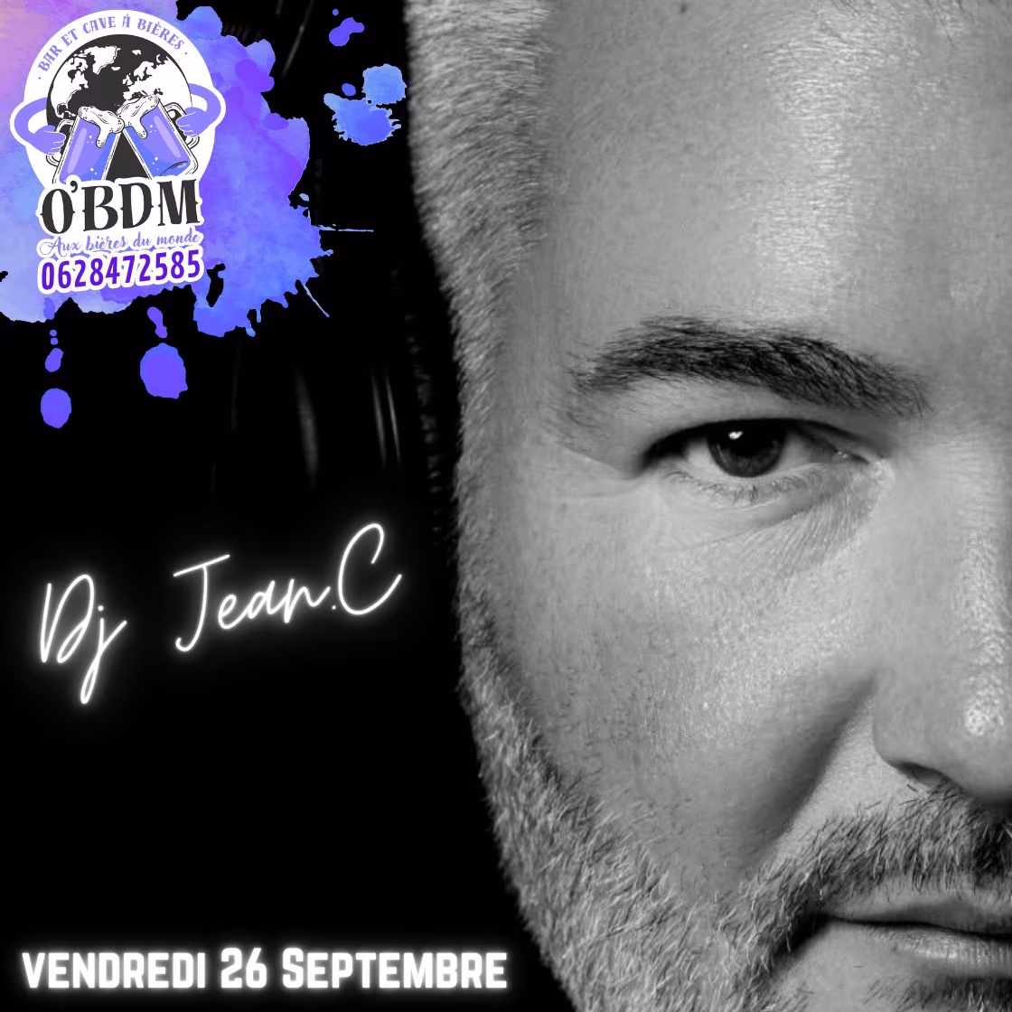 Affiche de Soirée Dj set avec Dj Jean.C