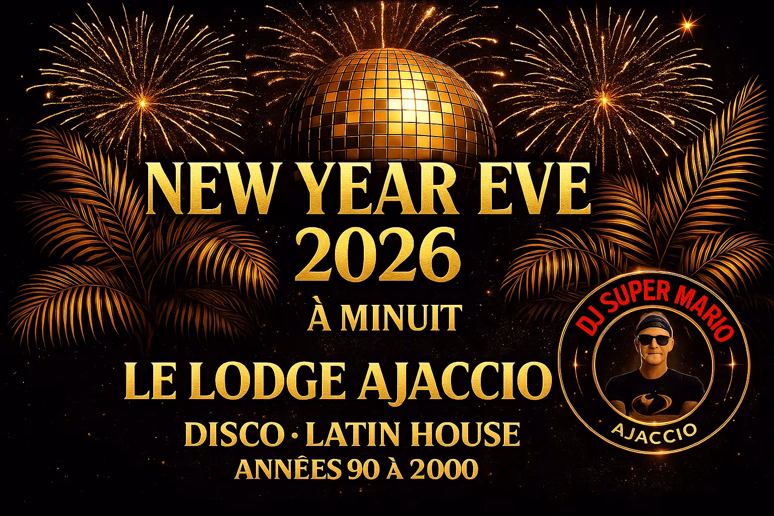 Affiche de Soirée nouvel an au Lodge