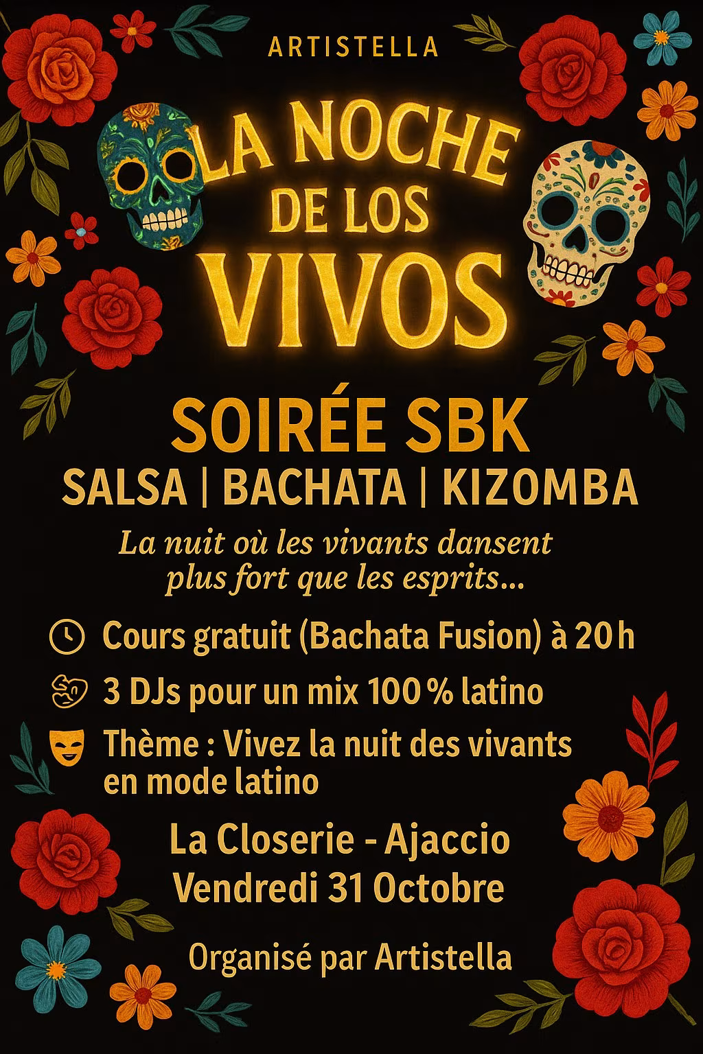 Affiche de WEEK-END LATINO À AJACCIO