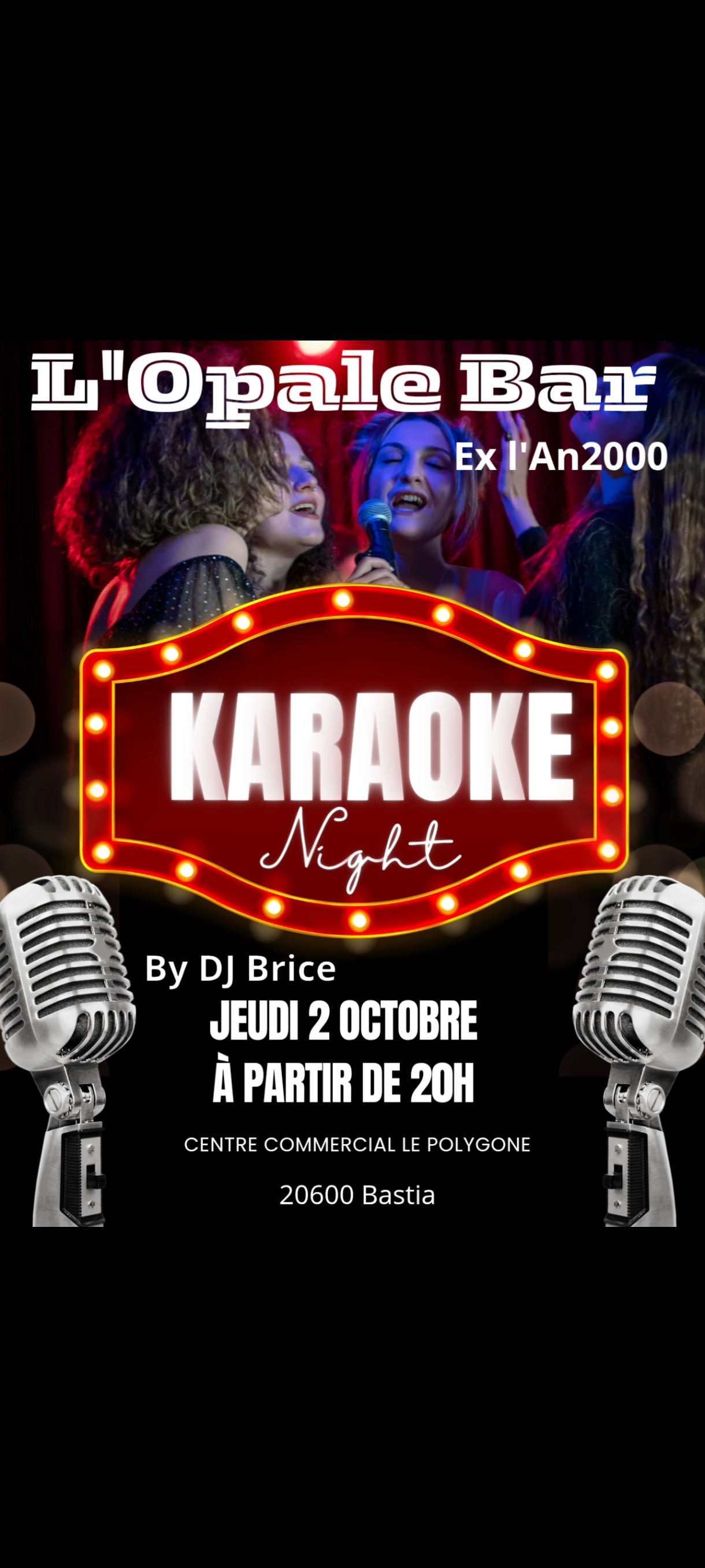Affiche de Karaoké L'Opale Bar