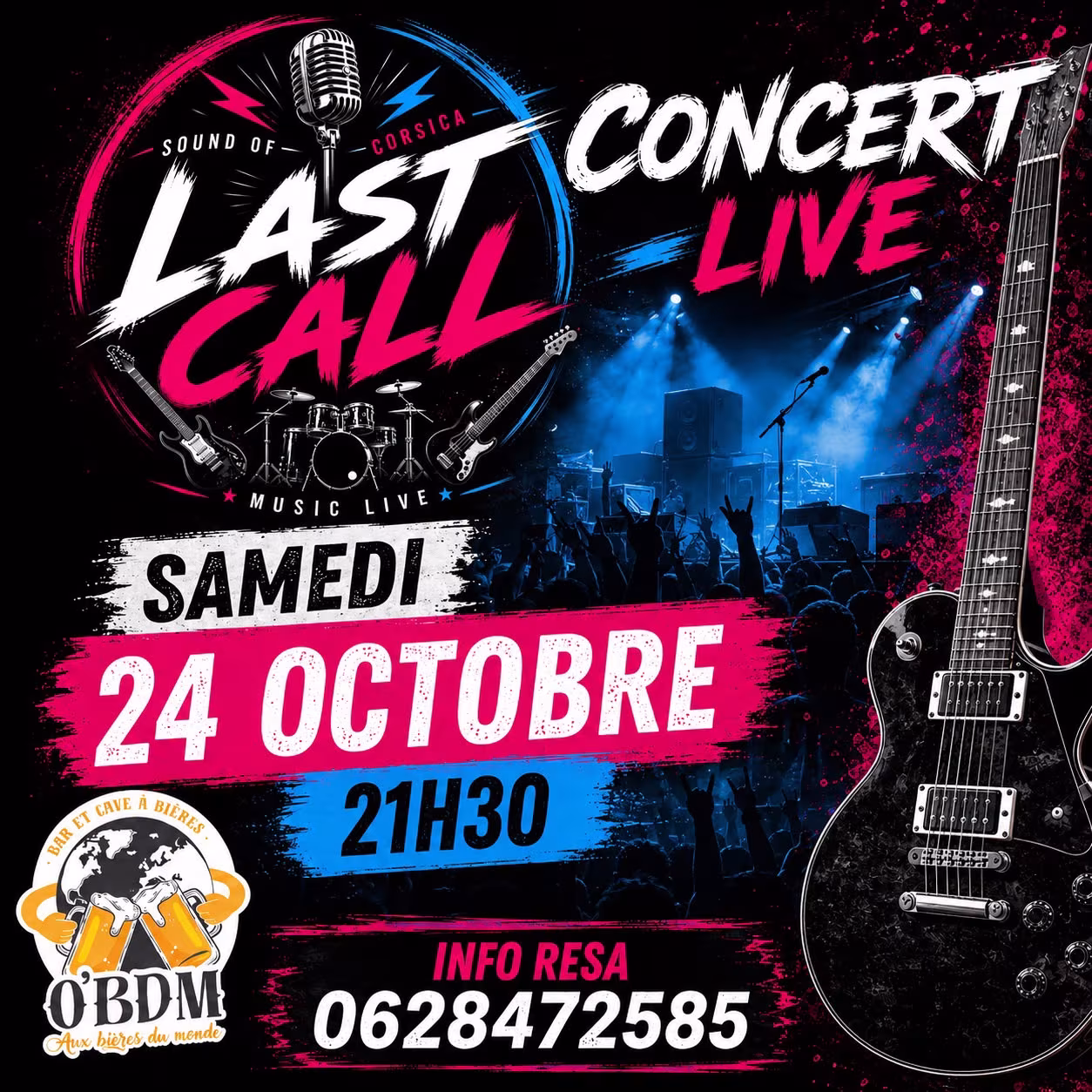 Affiche de CONCERT LIVE LAST CALL