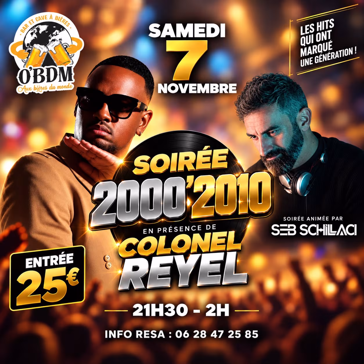 Affiche de SOIRÉE 2000’ 2010’