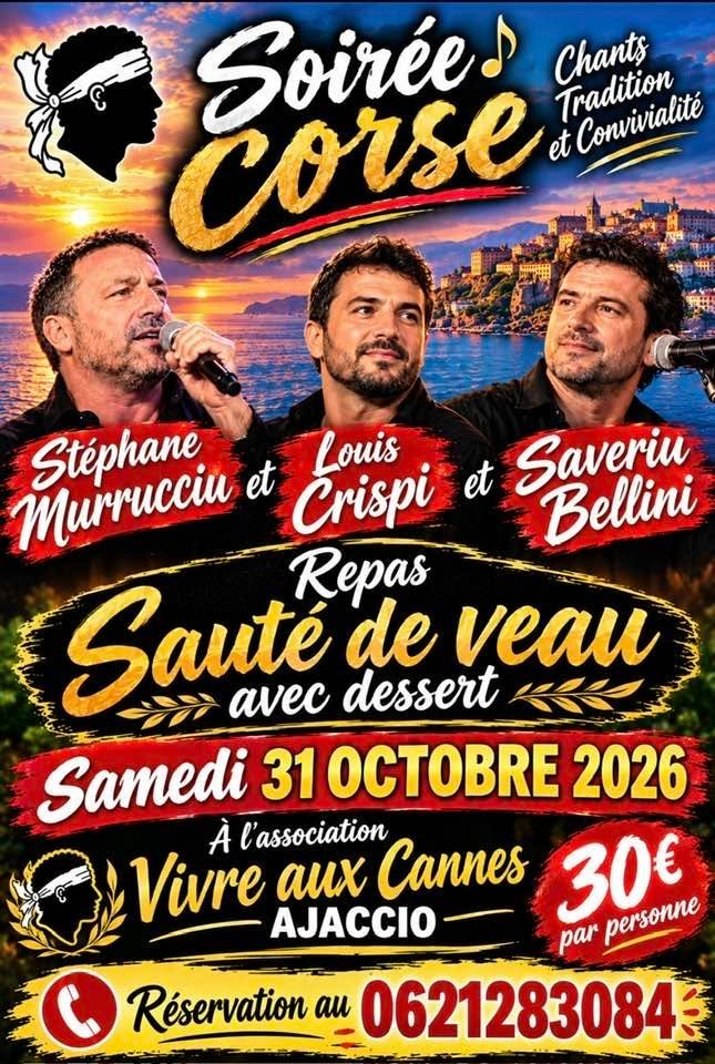 Affiche de Soirée corse
