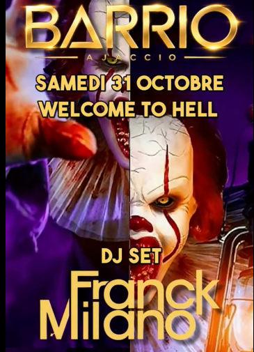 Affiche de Welcome to Hell — DJ  Franck Milano